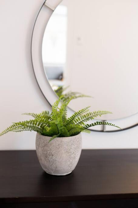 Sleek Condo In The Heart Of Little Italy By Den Stays Montreal Bagian luar foto